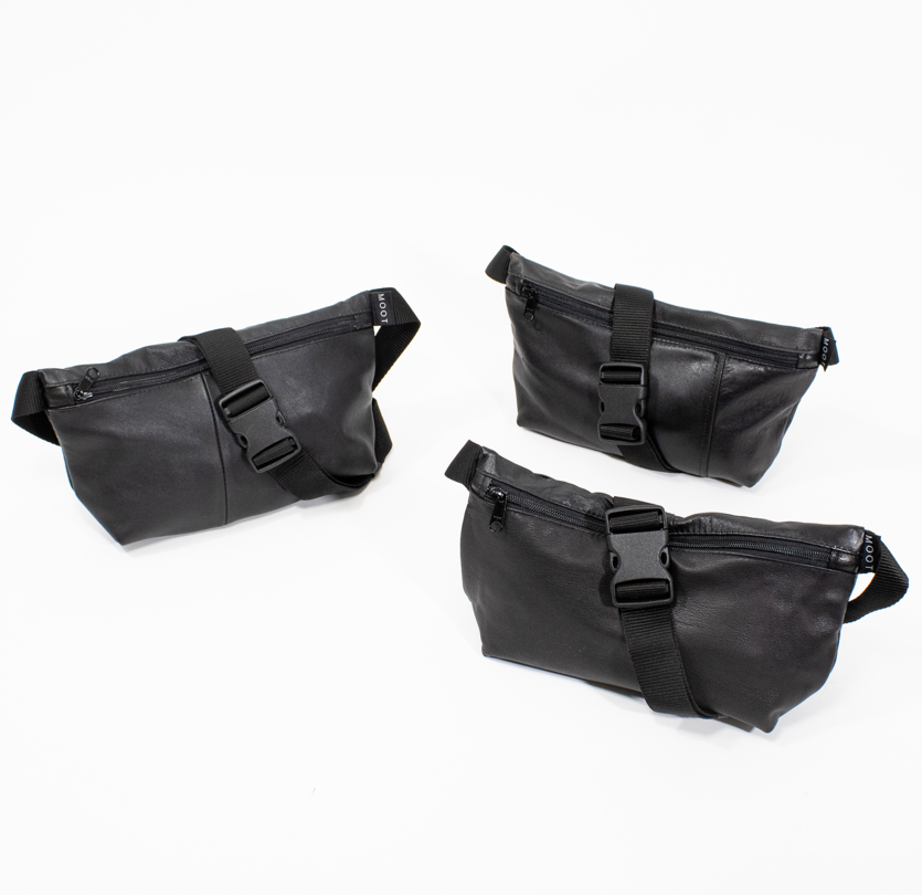 Bauchtasche mit Logo-Aufdruck