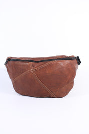 Die Bauchtasche – Groß – Rotbraun Batik