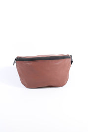 Die Bauchtasche – Rotbraun