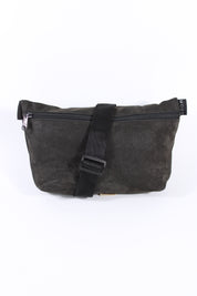 Die Schultertasche - Anthrazit (Wildleder)