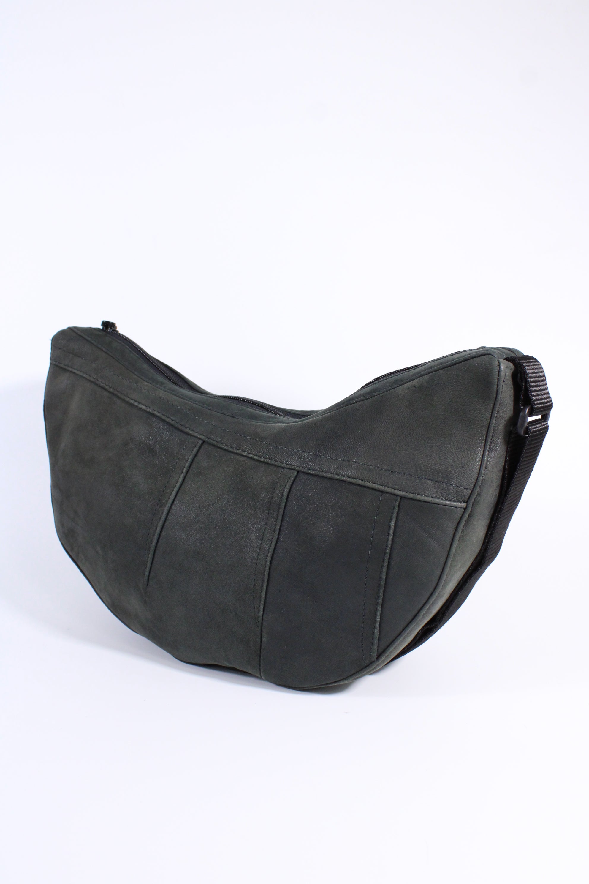 Die Moonbag - Dunkelgrün Batik (Wildleder)