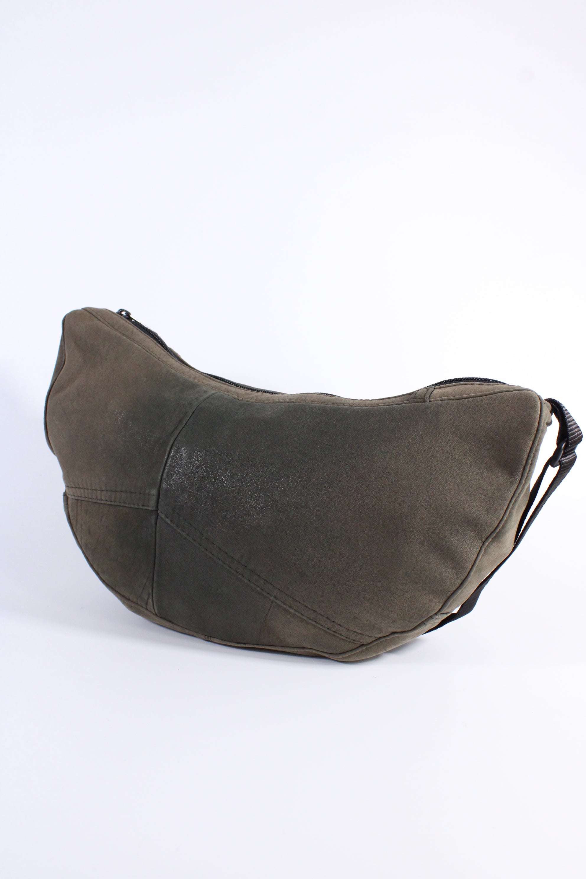 Die Moonbag - Dunkelgrün Batik (Wildleder)