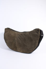 Die Moonbag - Grünbraun (Wildleder)