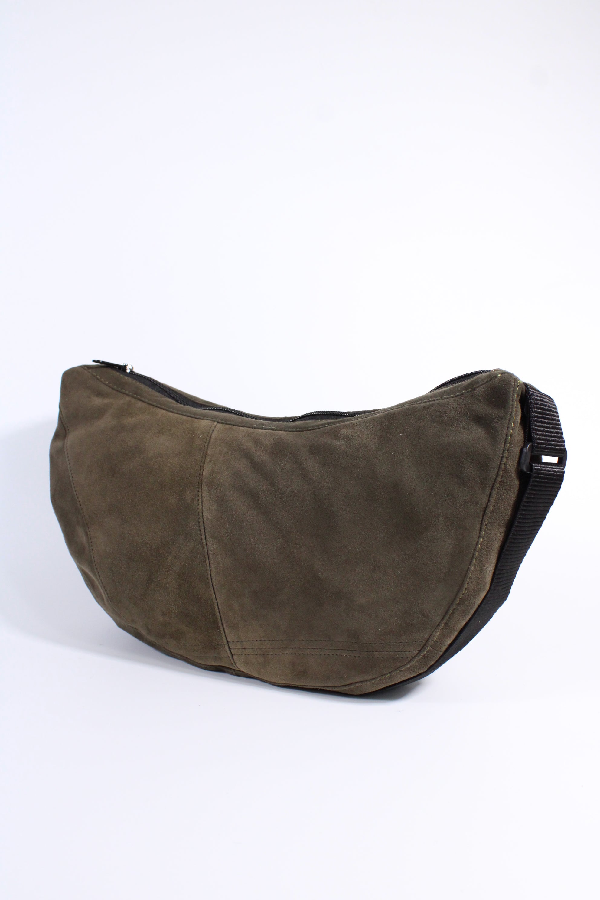 Die Moonbag - Grünbraun (Wildleder)