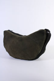 Die Moonbag - Grünbraun (Wildleder)