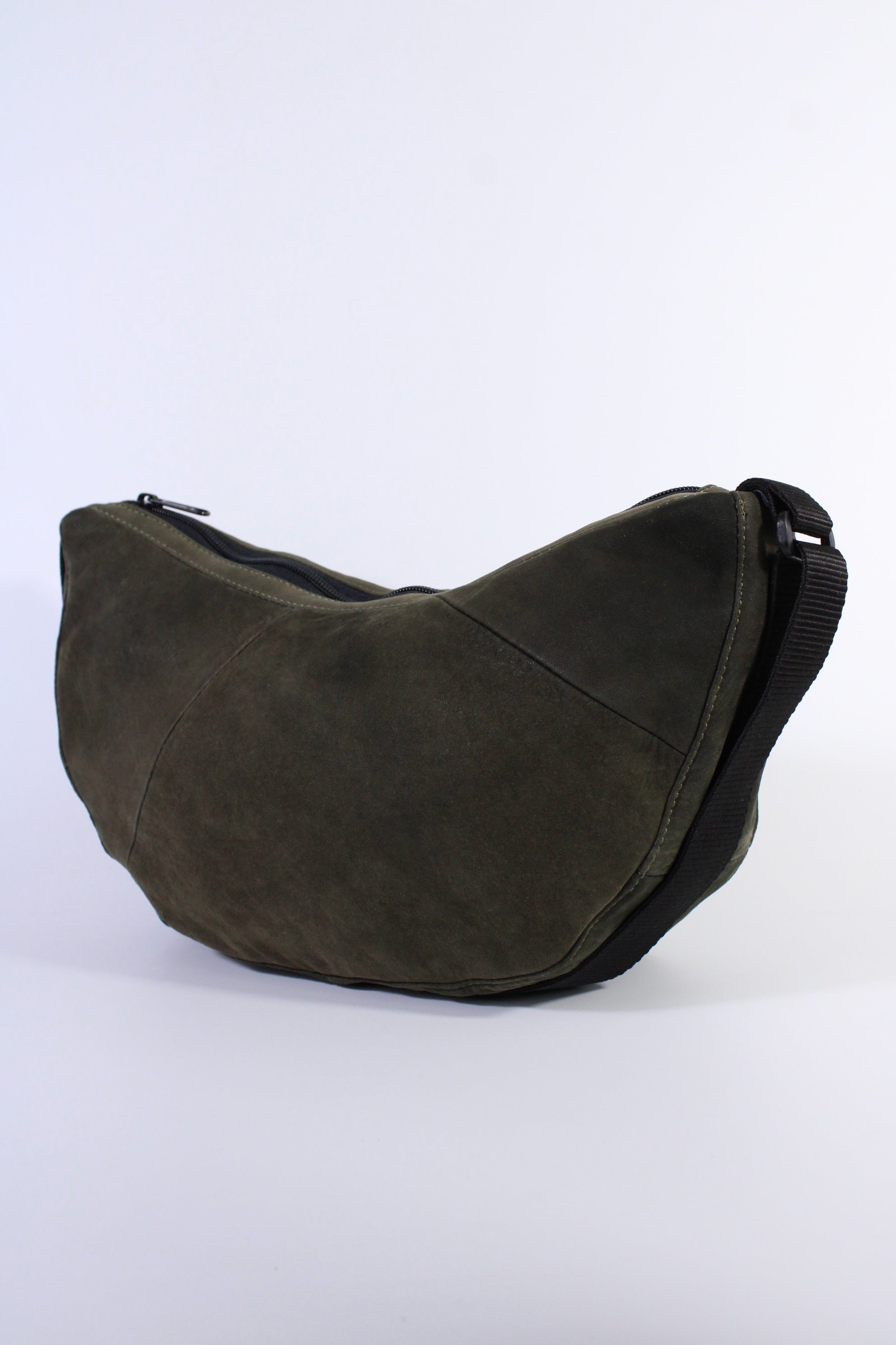 Die Moonbag - Grünbraun (Wildleder)