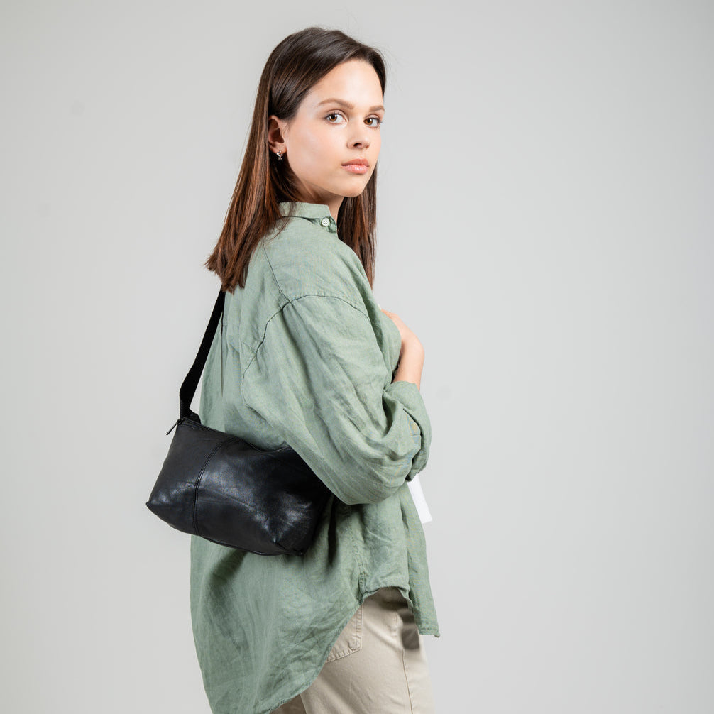 Die Schultertasche - Grau