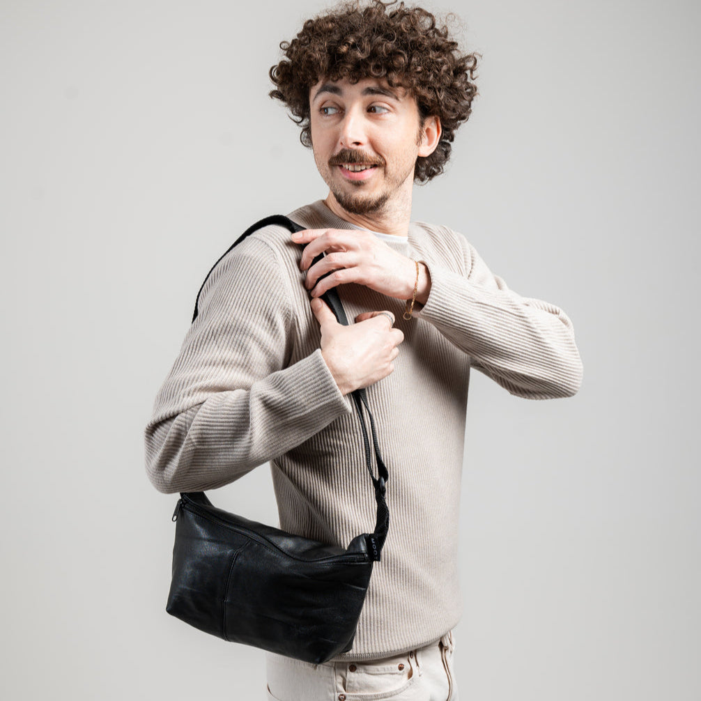 Die Schultertasche - Grau