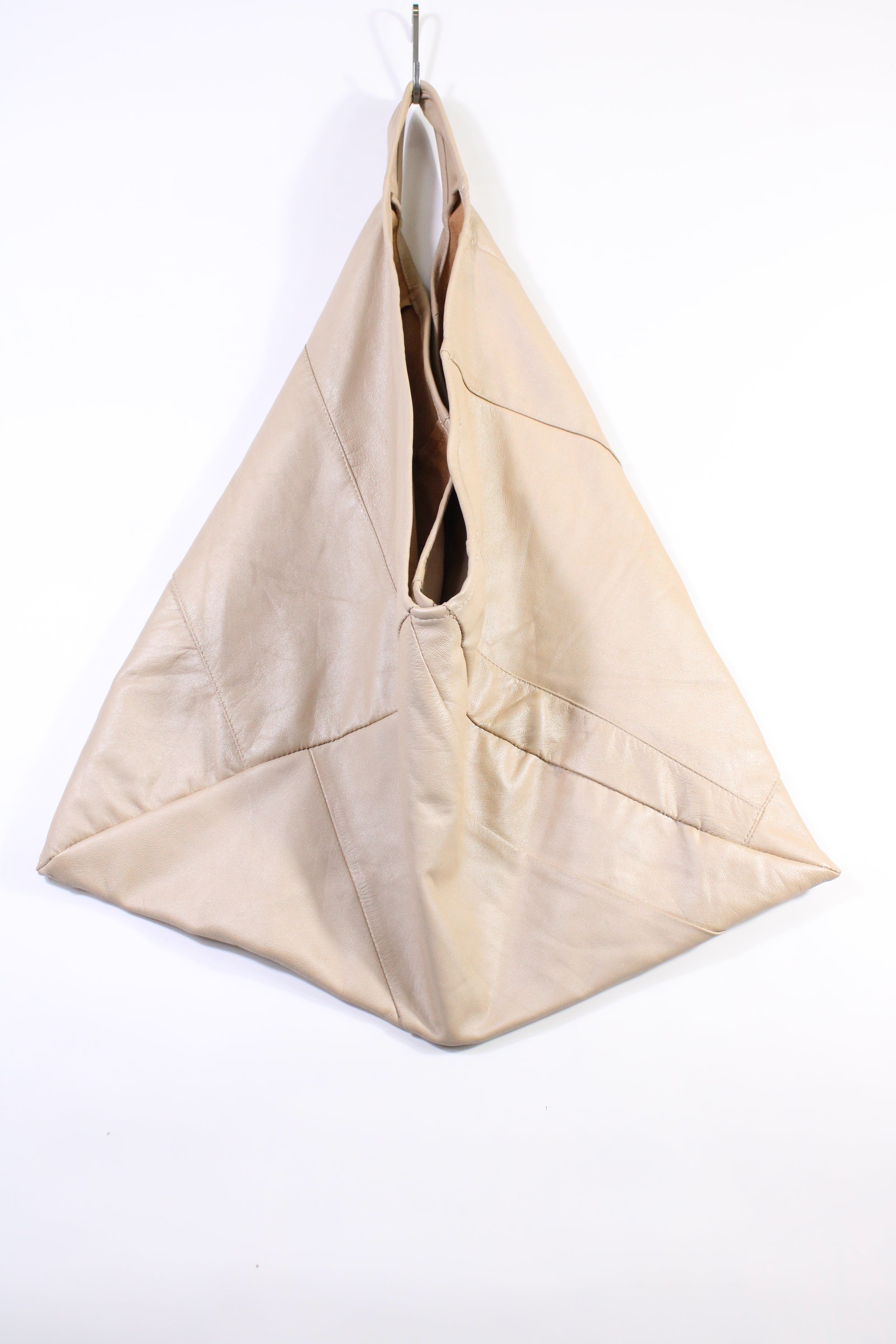 Die Origami-Tasche - Champagner