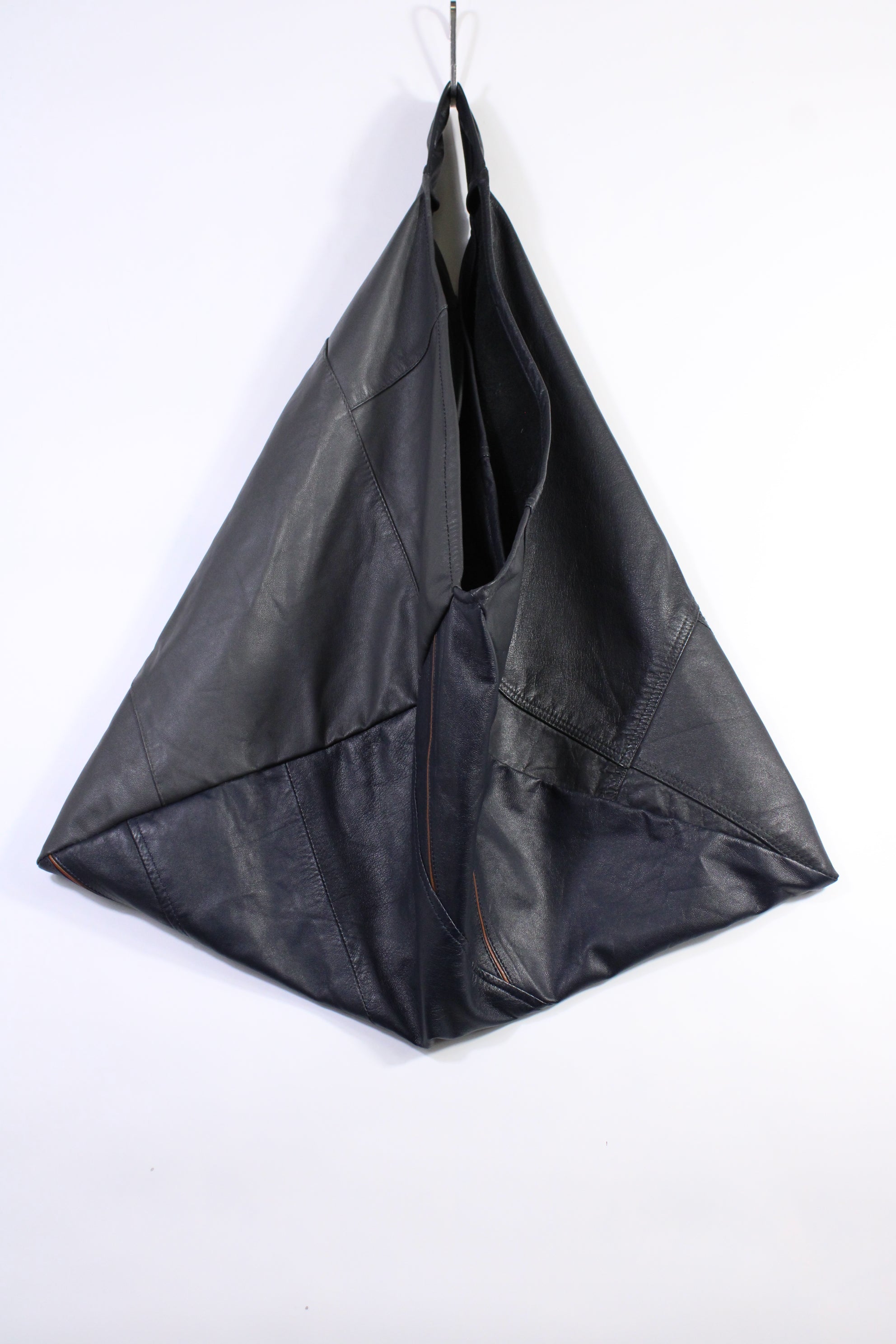 Die Origami-Tasche - Dunkelblau/Anthrazit