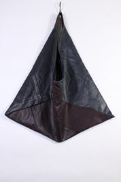 Die Origami-Tasche - Dunkelblau/Dunkellila