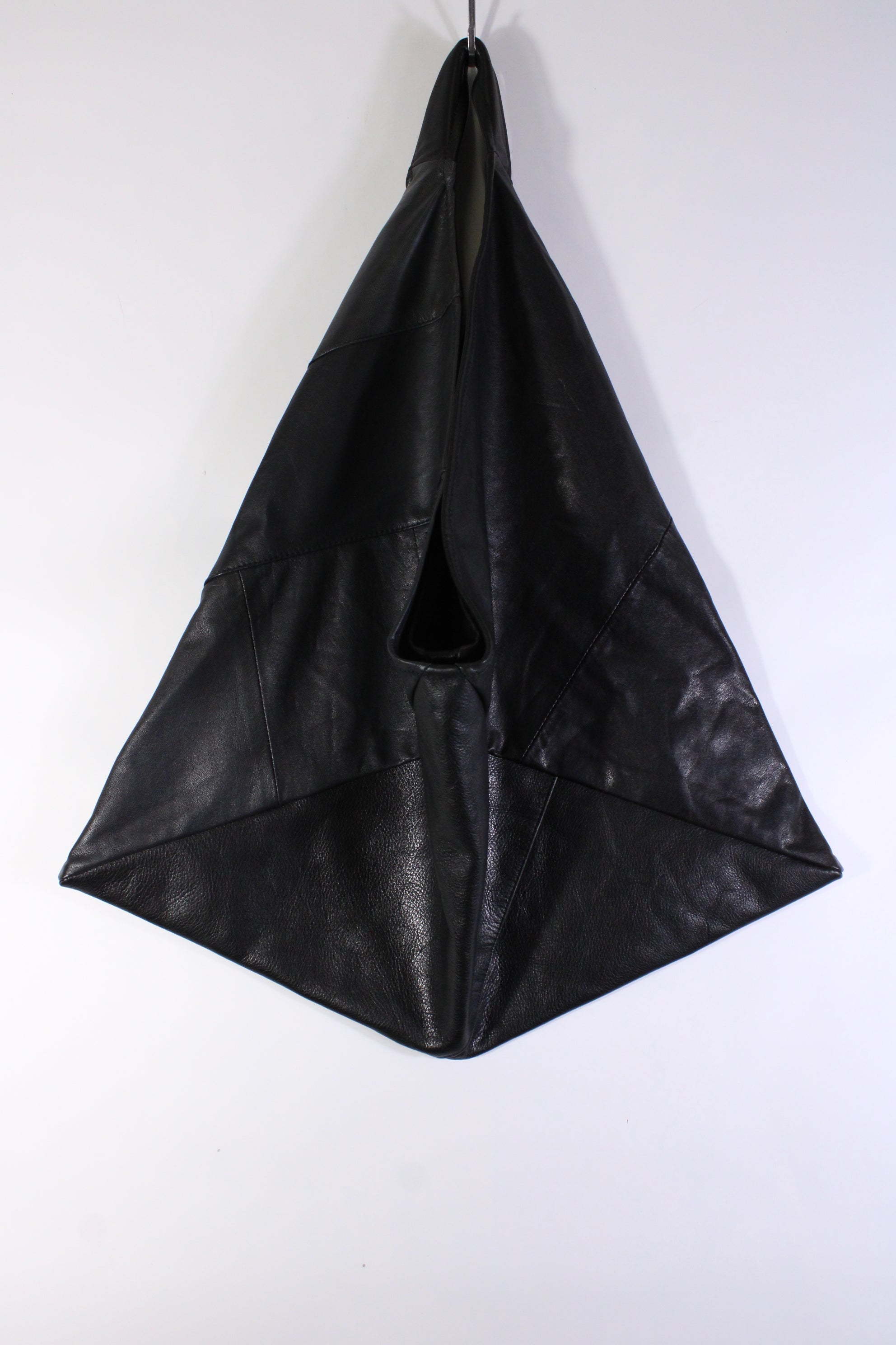 Die Origami-Tasche - Schwarz/Anthrazit