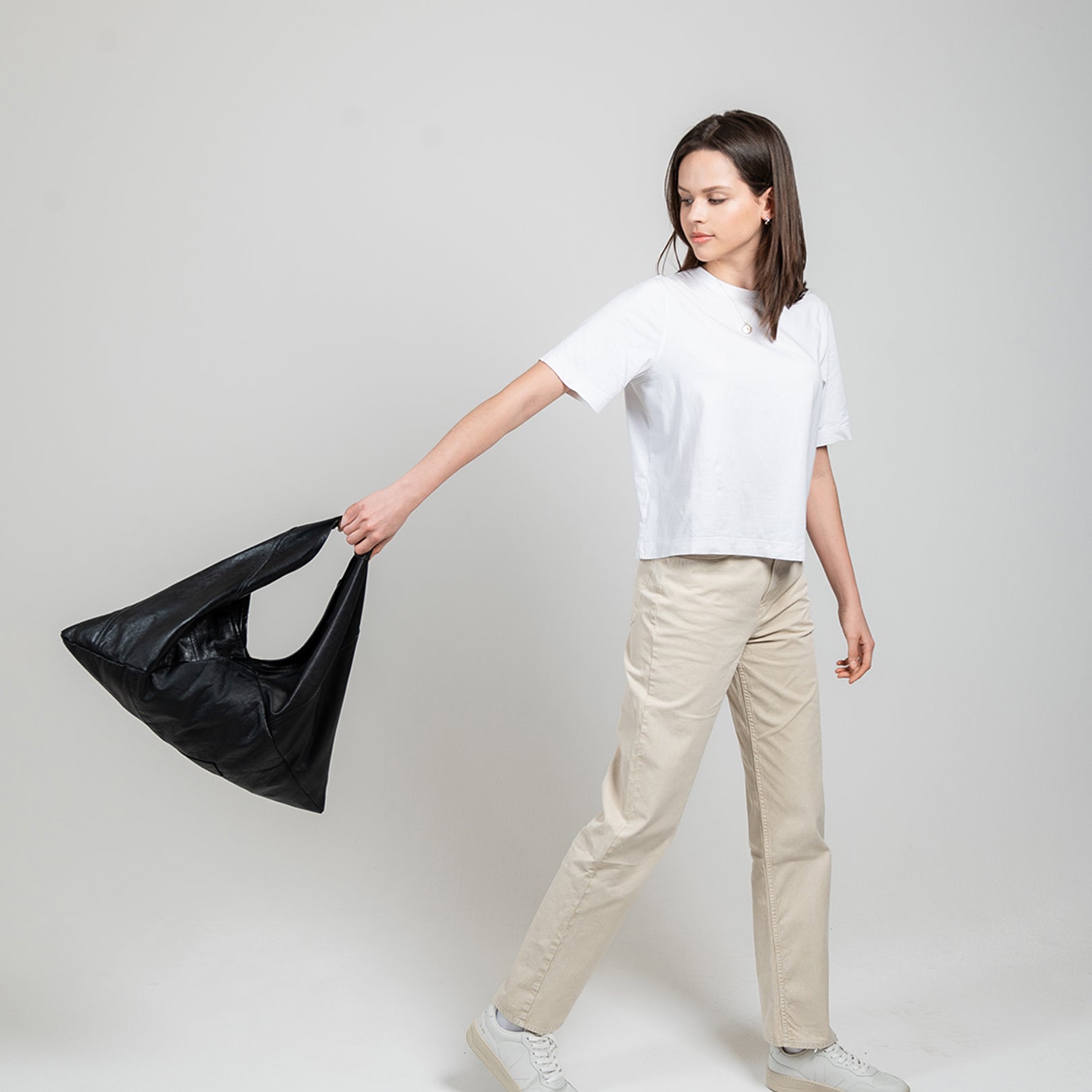 Die Origami-Tasche - Dunkelblau/Dunkelgrün