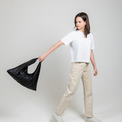 Die Origami-Tasche - Dunkelblau/Dunkelgrün