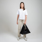 Die Origami-Tasche - Dunkelblau/Dunkelgrün