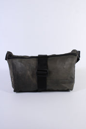Die Schultertasche - Graubraun Batik