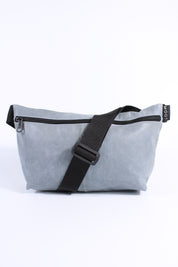 Die Schultertasche - Graublau