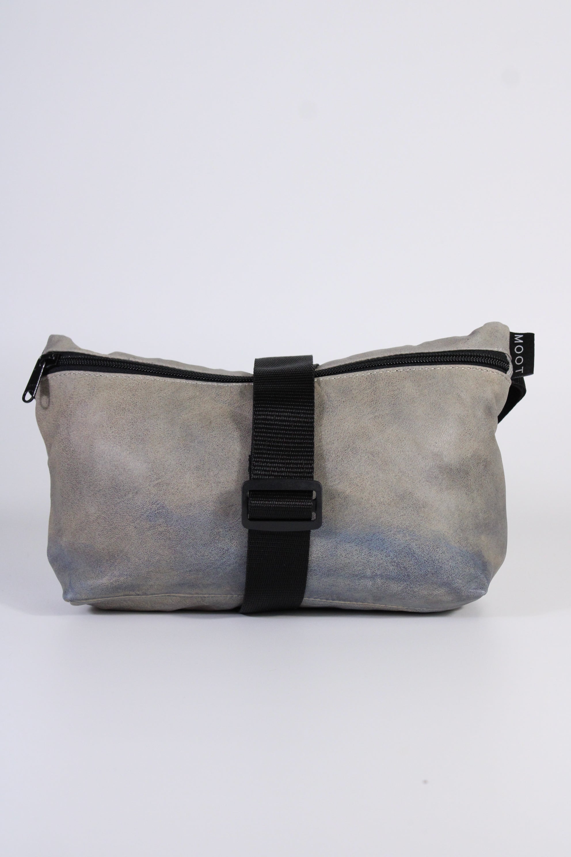 Die Schultertasche - Graublau Batik