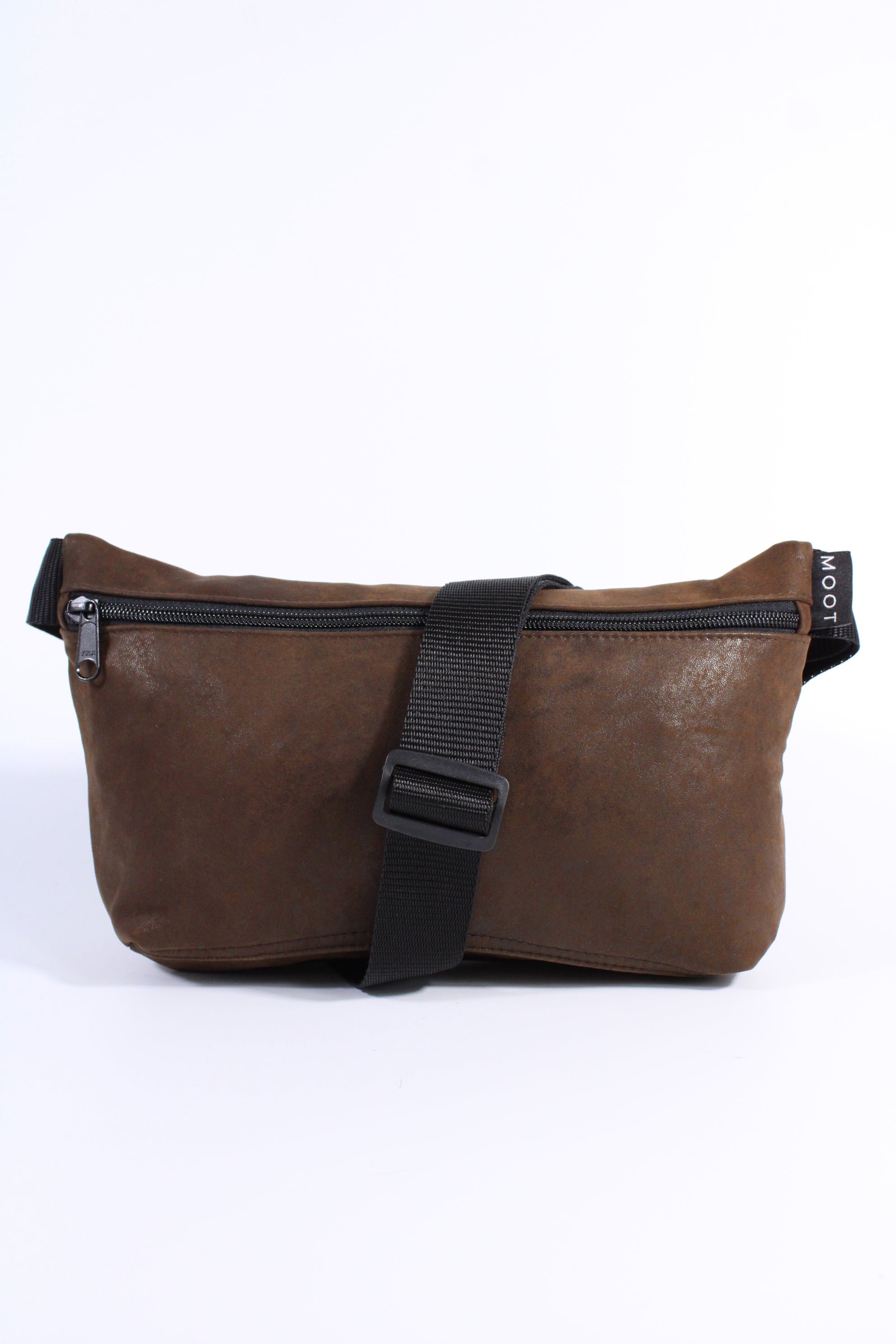 Die Schultertasche - Braun Batik (Nubukleder)