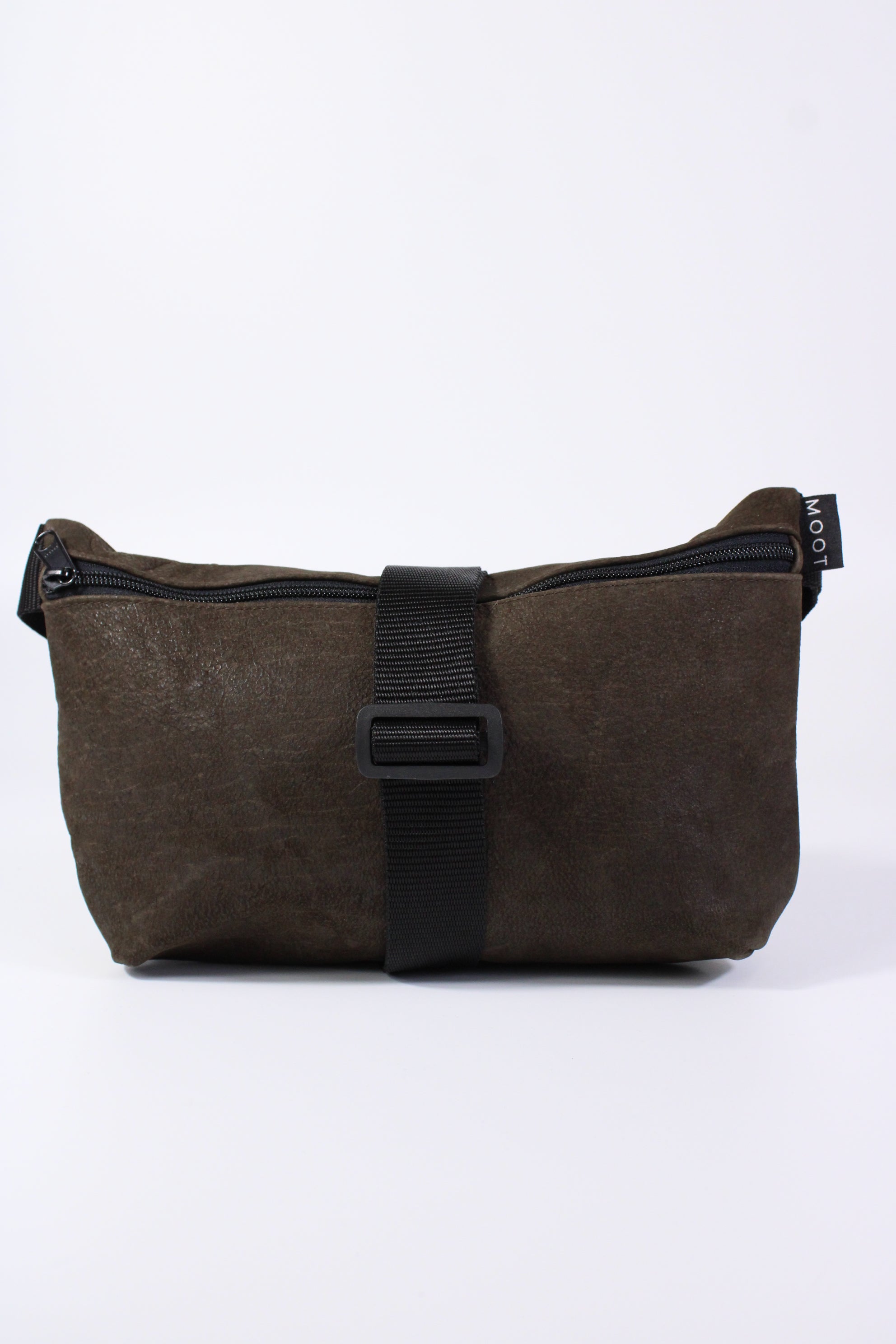 Die Schultertasche - Dunkelbraun (Nubukleder)