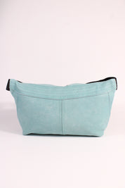 Die Schultertasche - Türkis (Nubukleder)