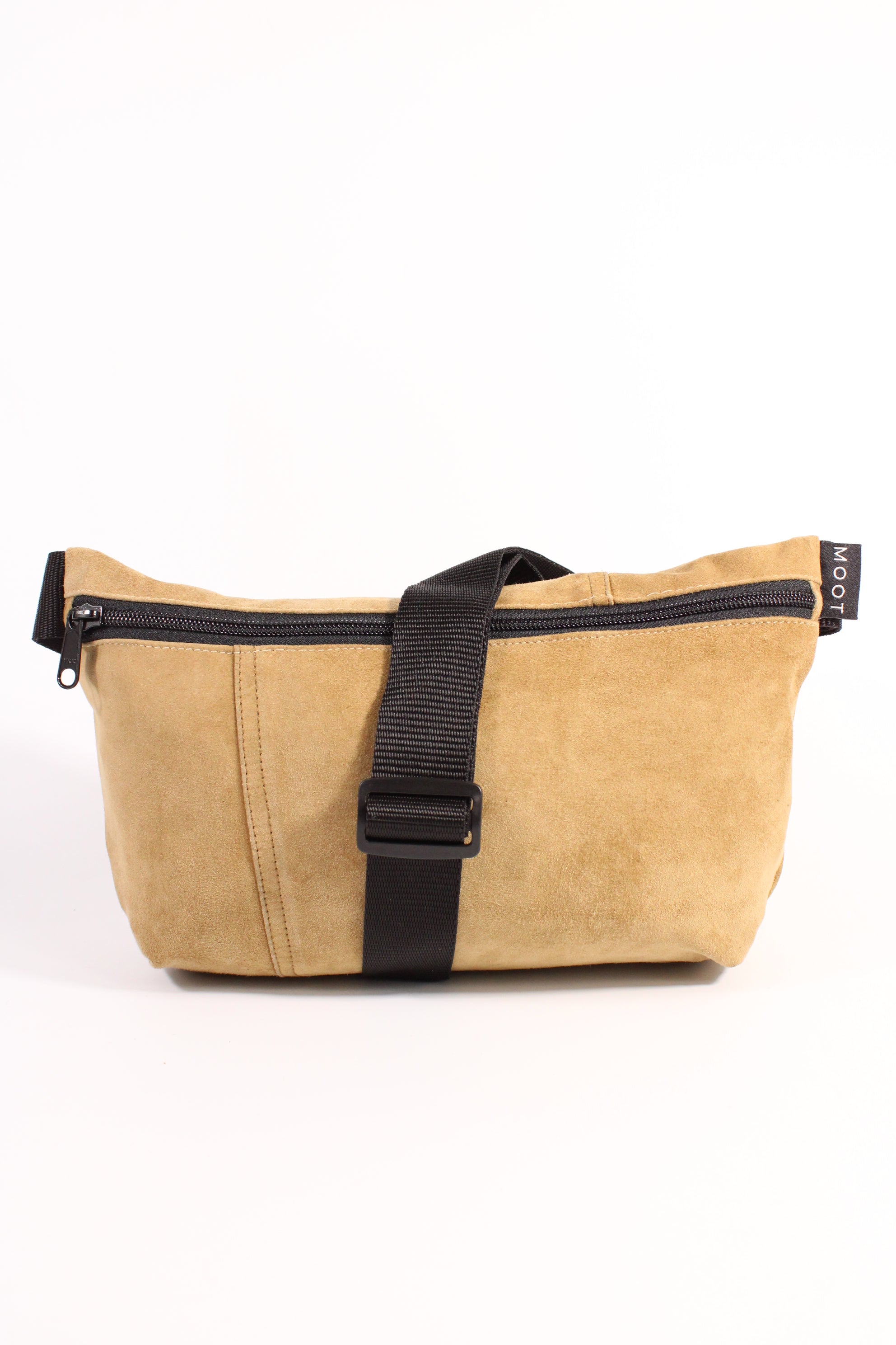 Die Schultertasche - Sand (Wildleder)