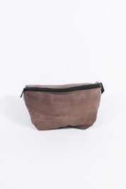 Die Bauchtasche – Graubraun