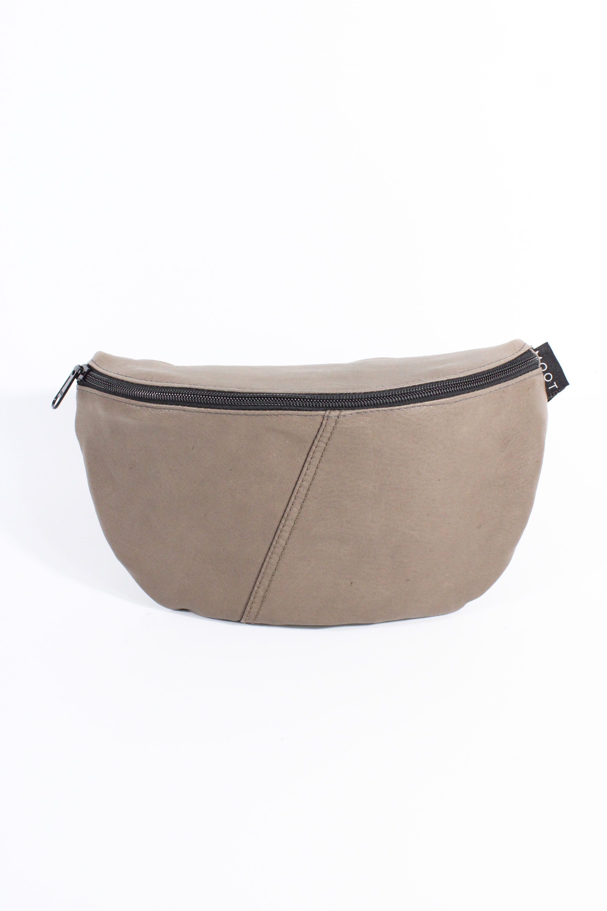 Die Bauchtasche – Groß – Graubraun