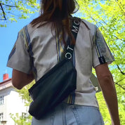 Bauchtasche mit Logo-Aufdruck